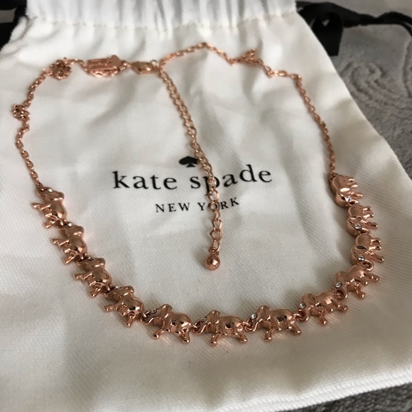Kate Spade elephant necklace - Picture 6 of 8